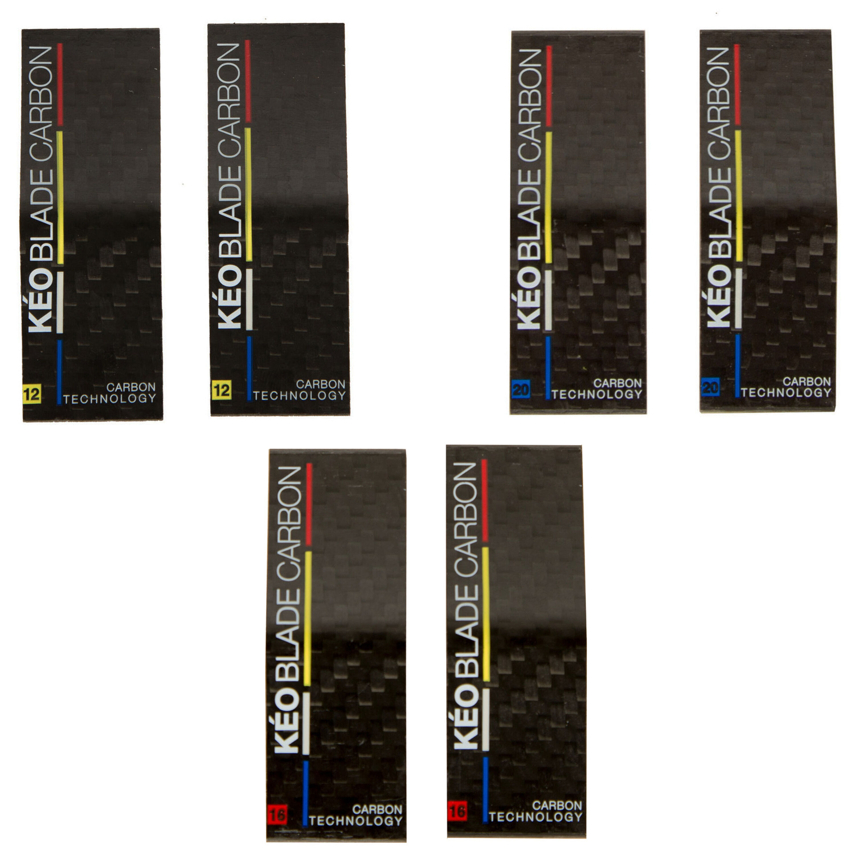 Kit lames carbone LOOK Keo Blade 2 et Keo Blade Carbon